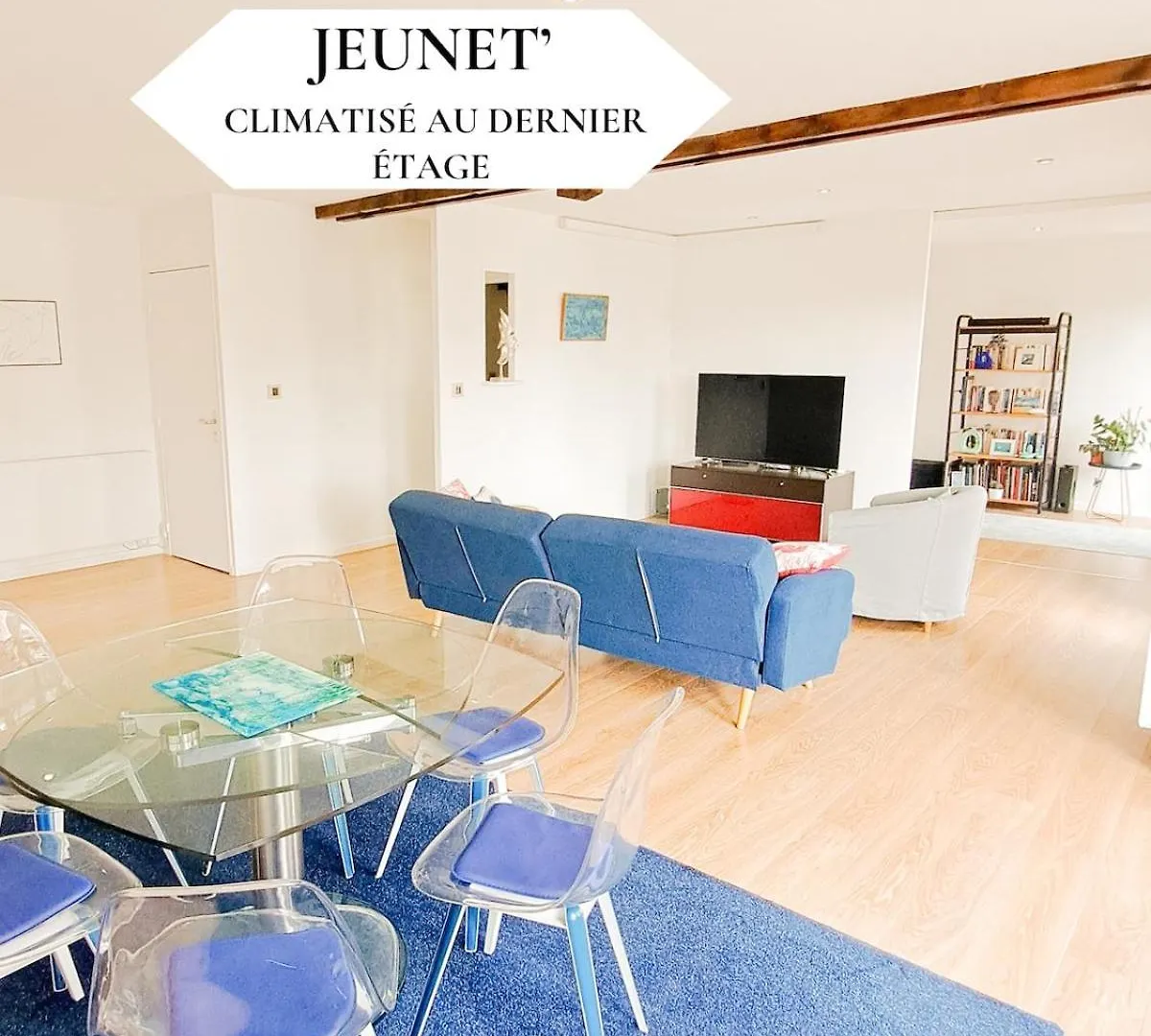 Apartament Le Jeunet, Spacieux 2 Chambres Et Climatisation Lyon Francja